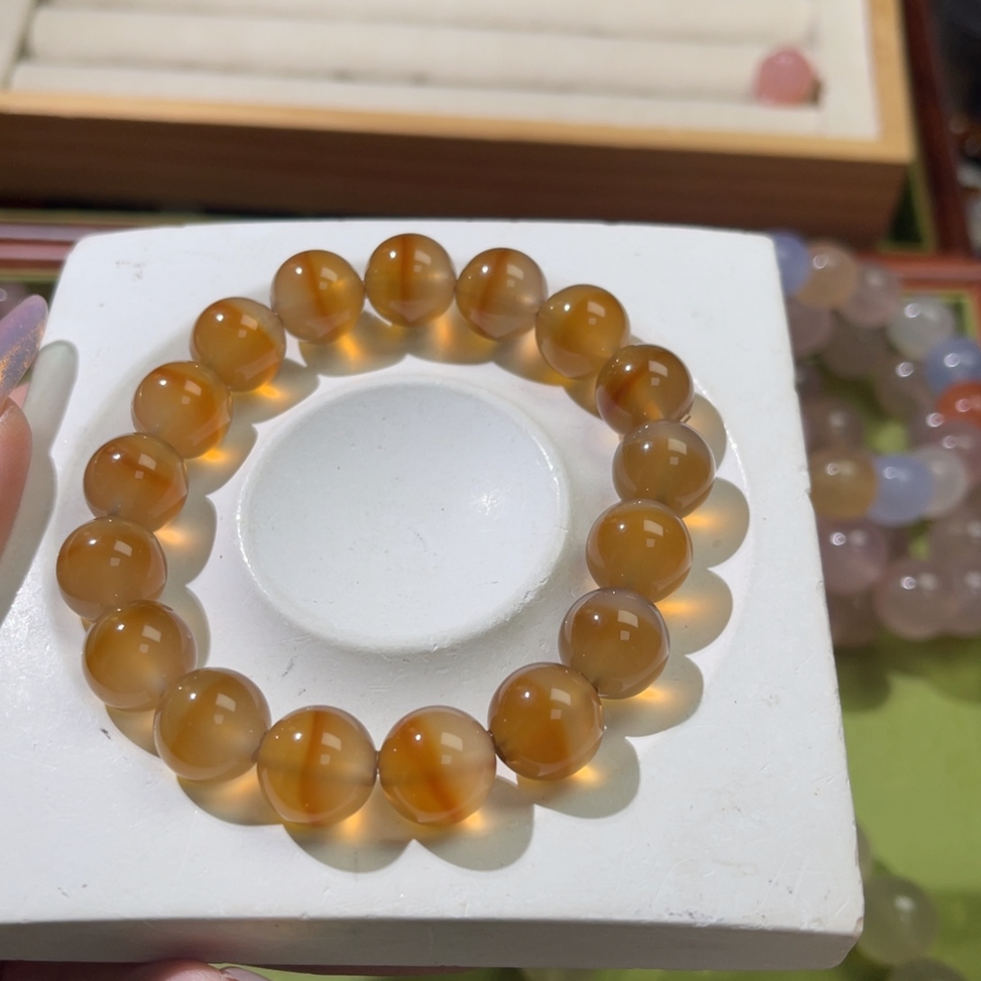 玛瑙/玉髓合金手串