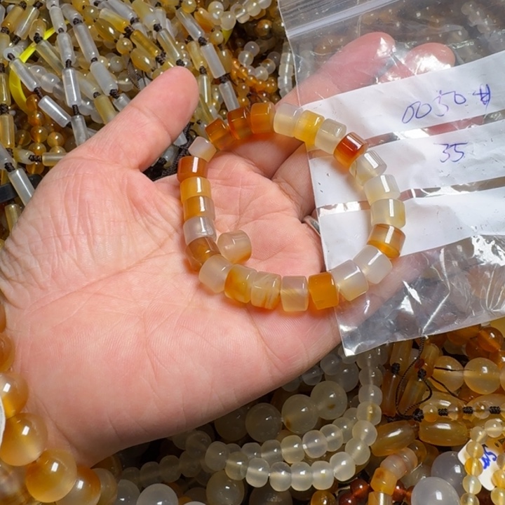 玛瑙/玉髓颈饰未镶嵌明*0050