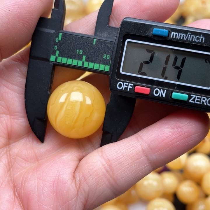 蜜蜡裸石未镶嵌蜜蜡珠子