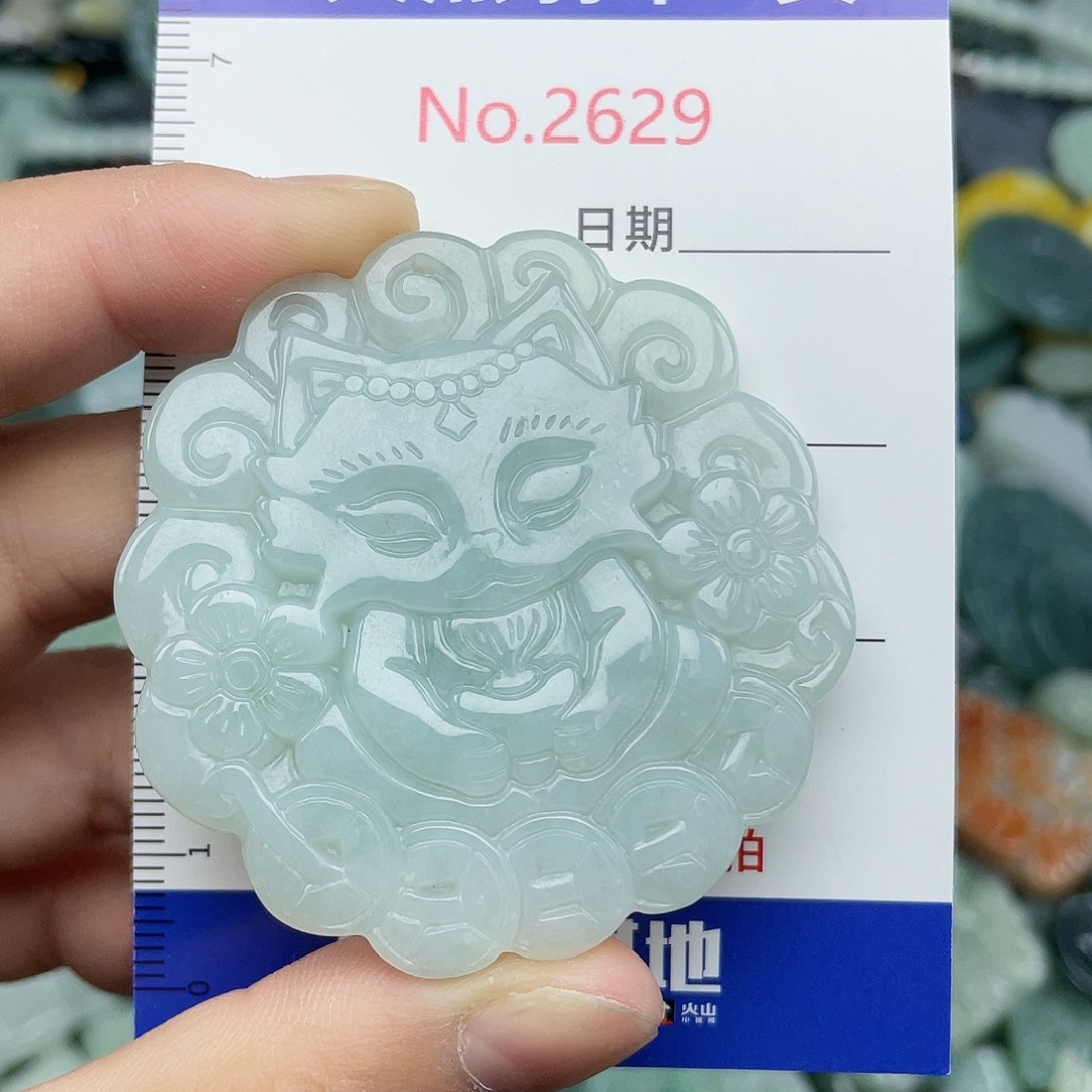 翡翠挂件未镶嵌2629….