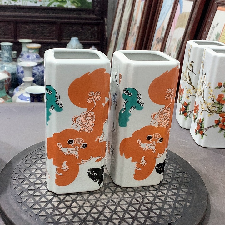 陶摆件博古架陶瓷摆件