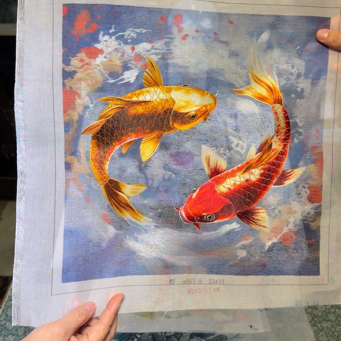 刺绣手工苏绣工艺单面