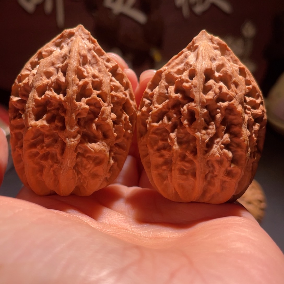 文玩核桃吊坠楸麻花26