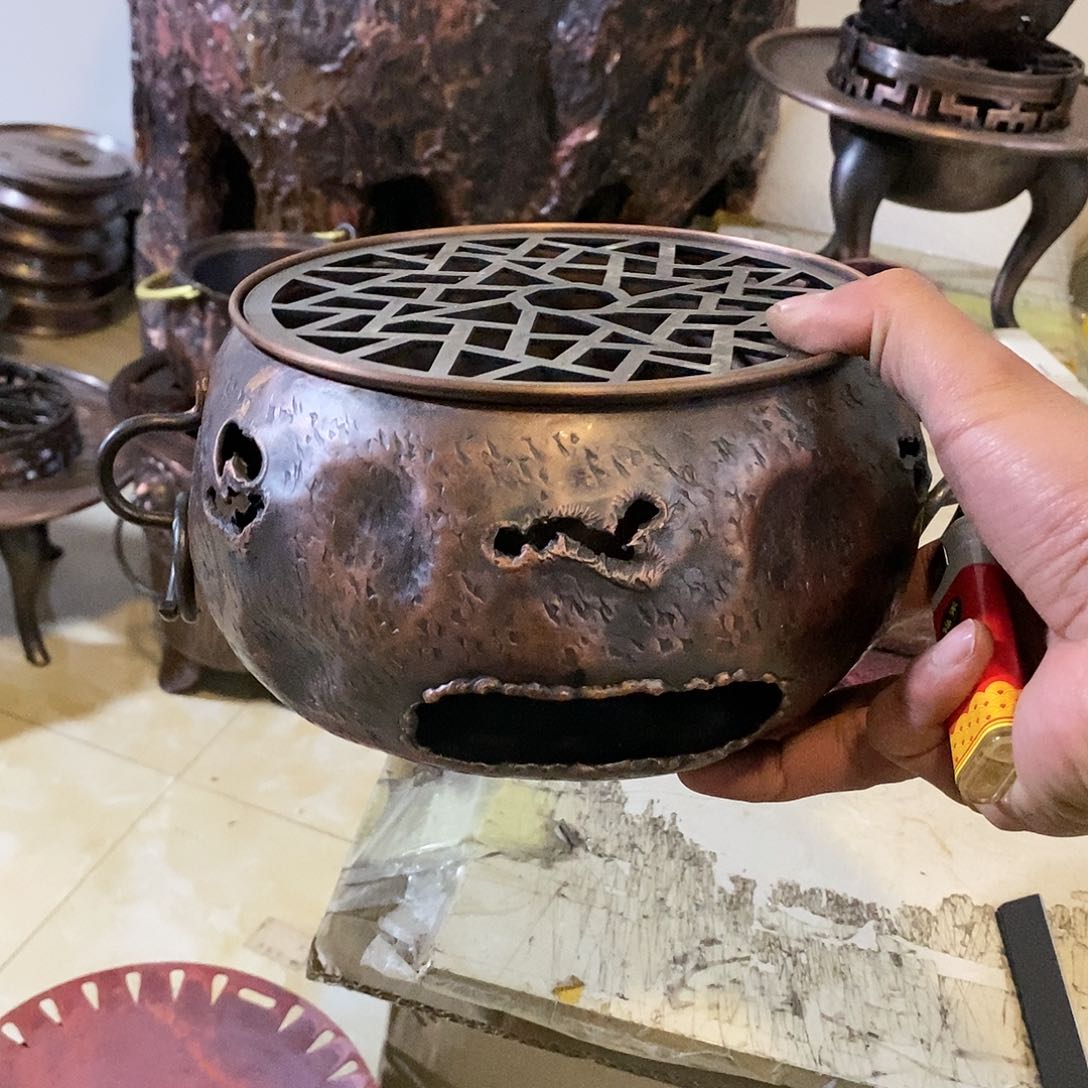 手工锻打工艺17姹机风炉子