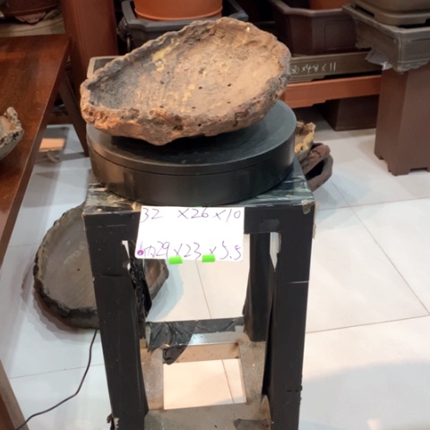 紫砂花盆手工的异型盆