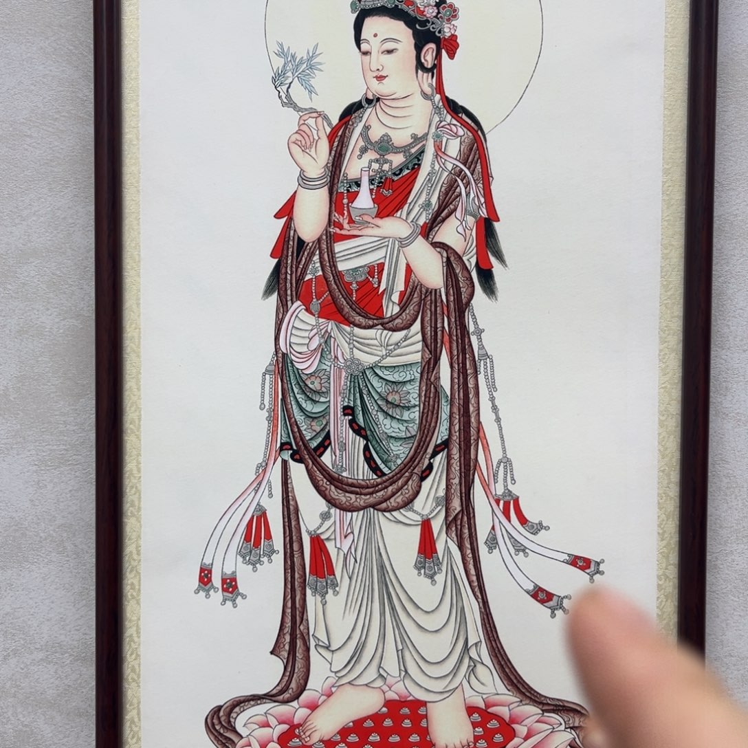 国画观音菩萨111111