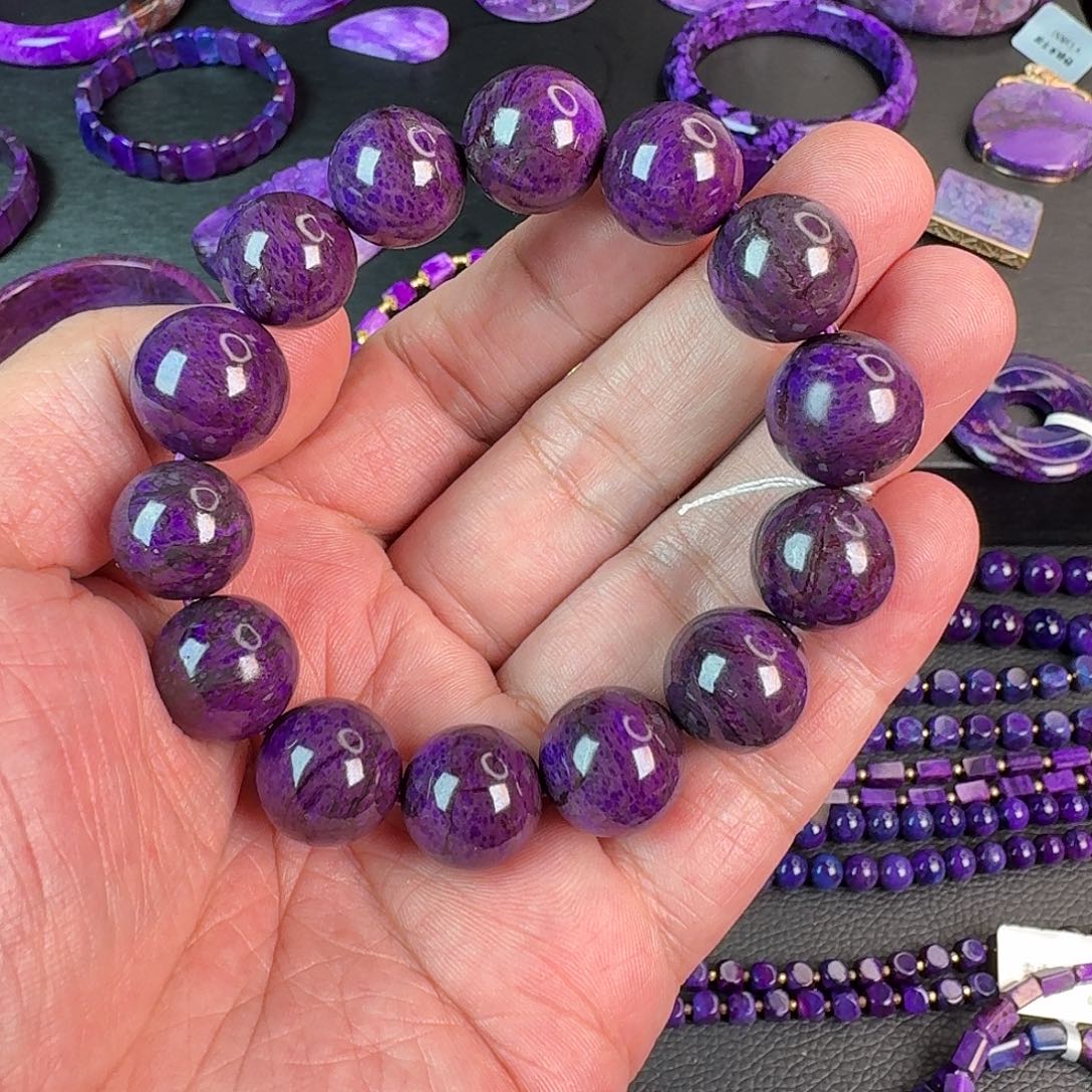 苏纪石（舒俱来）未镶嵌手链