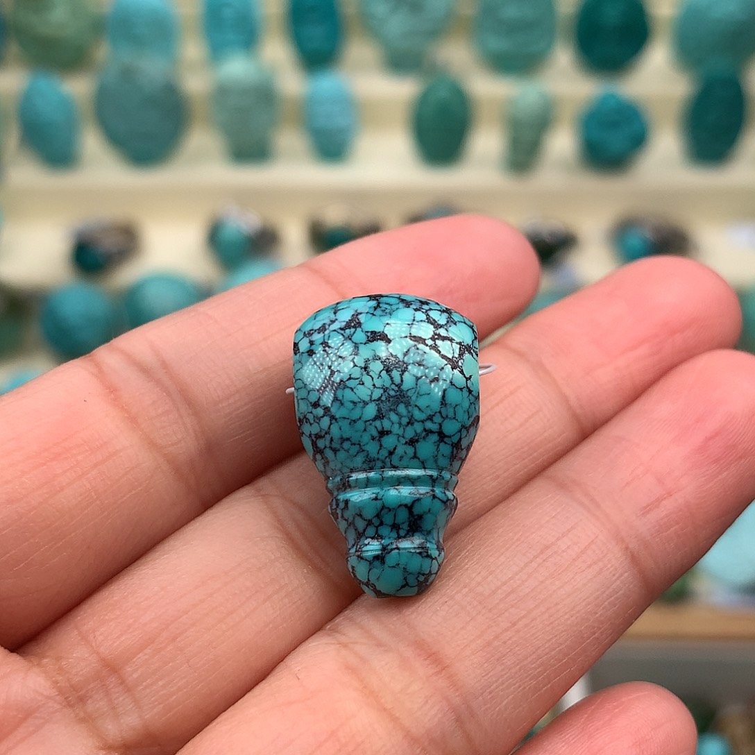 绿松石未镶嵌珠宝奇石14