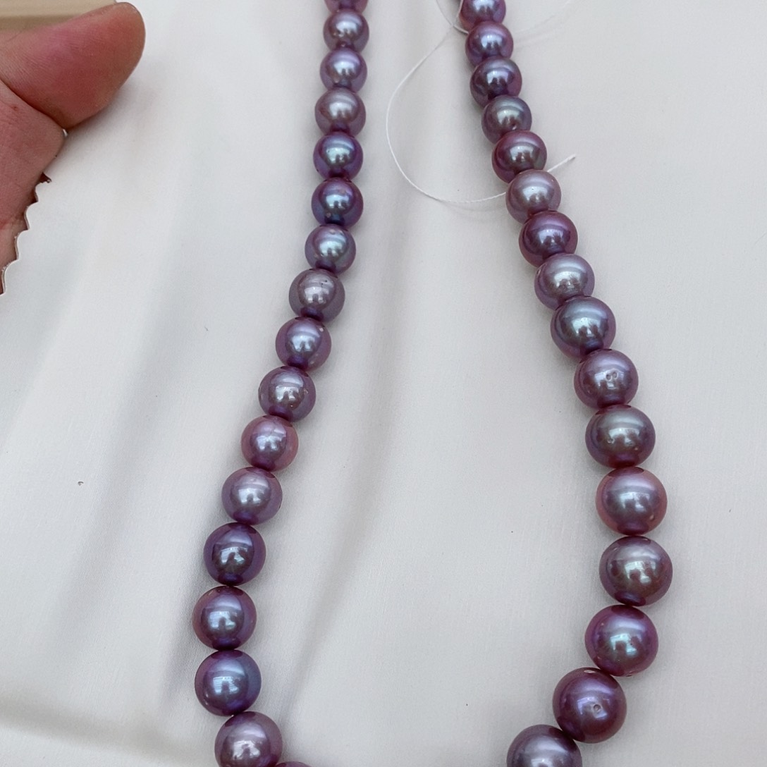 淡水珍珠颈饰银S925镶嵌