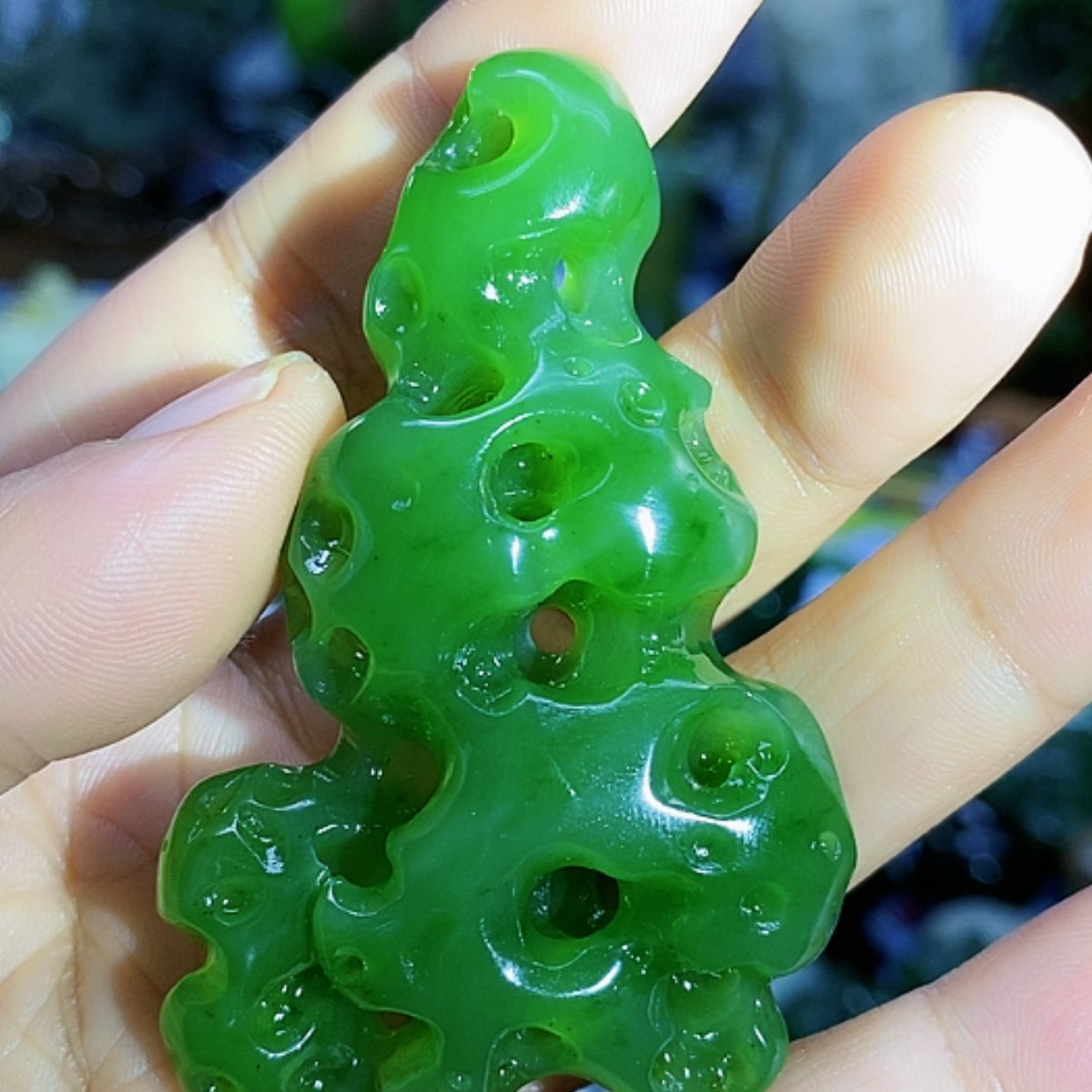 【闪购商品】和田玉（碧玉）把件未镶嵌