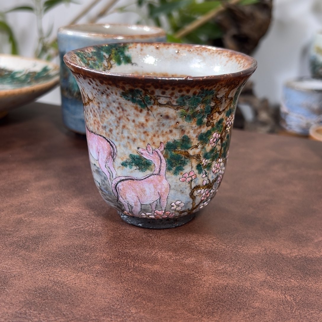 杯子景德镇匠心窑手工工艺制作