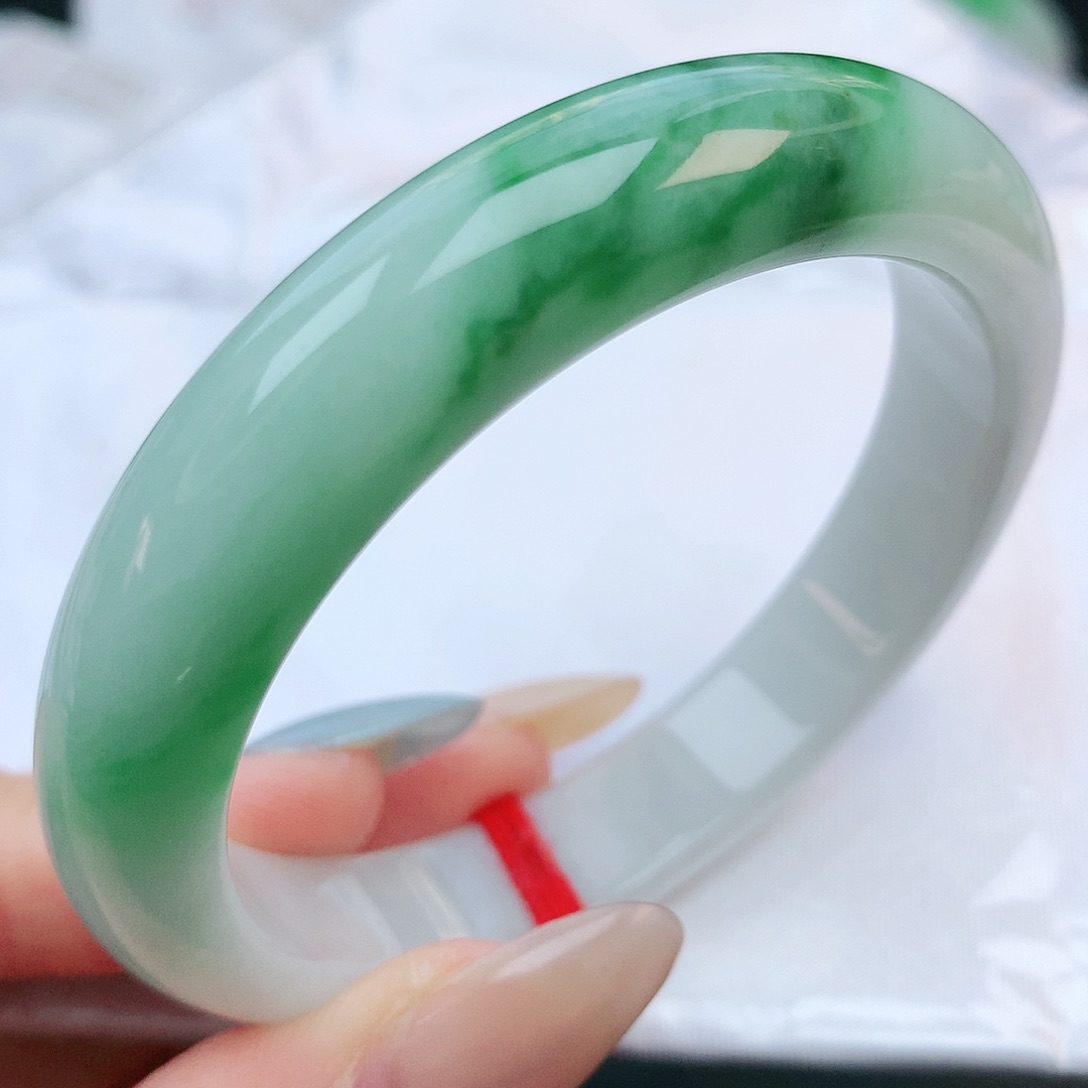 未镶嵌手镯翡翠55圈口882499