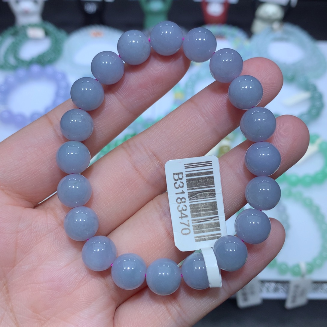 翡翠未镶嵌手串天然