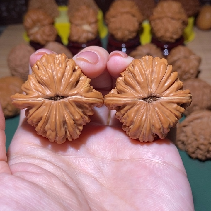 吊坠文玩核桃四座楼