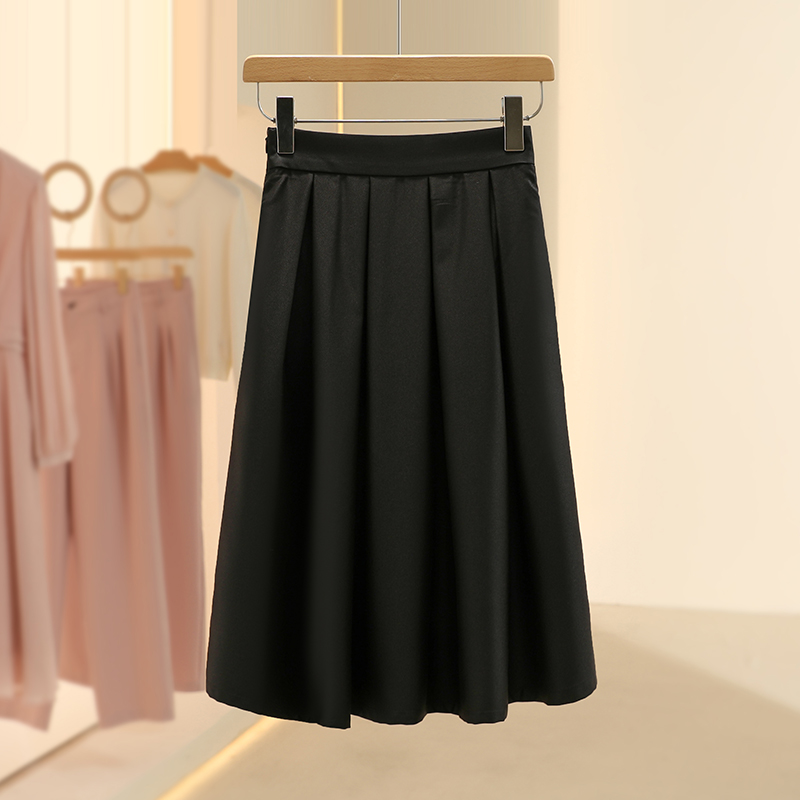 【SE】韩版显瘦百搭休闲遮肉半身裙2025春七号铺撤柜女装