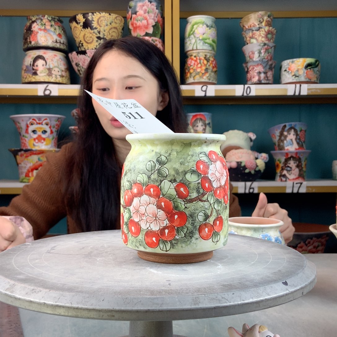 罐景德镇手工瑕疵511