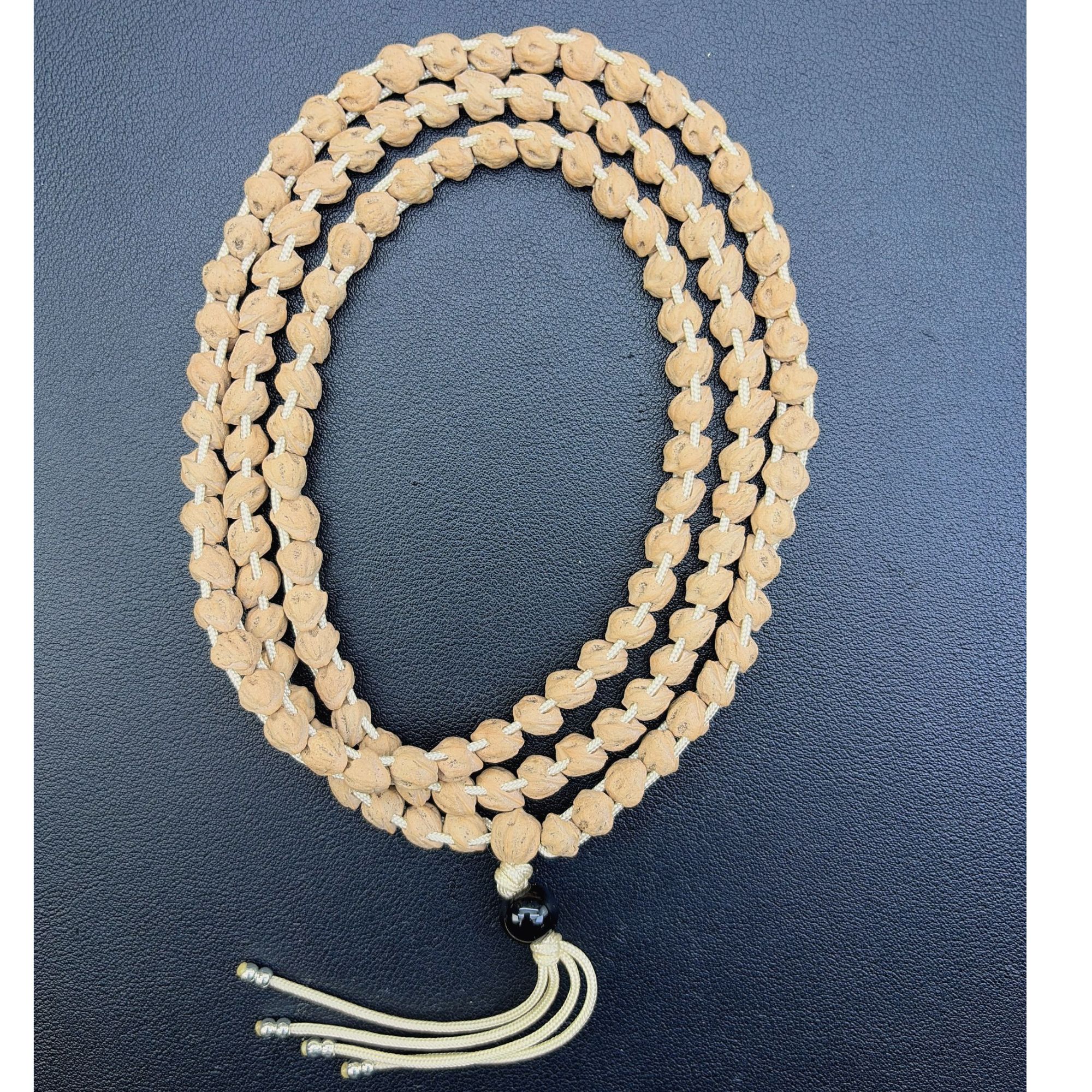 百香籽双排横打蛇骨超规整高密度长串