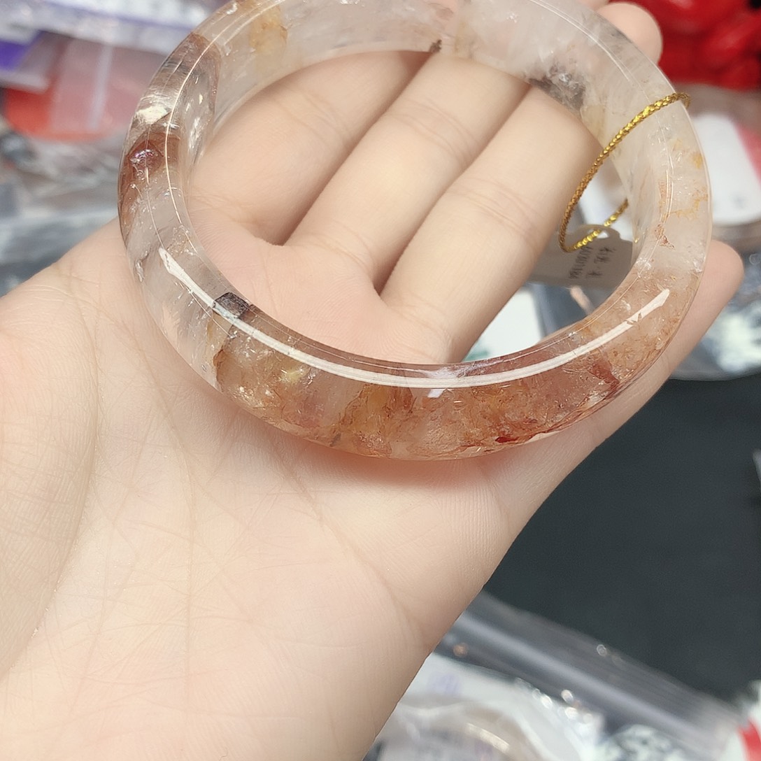 水晶手镯未镶嵌45（5859:：：）