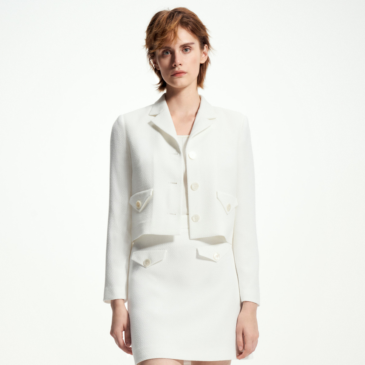 萝家春秋简约时尚短款小外套T04900