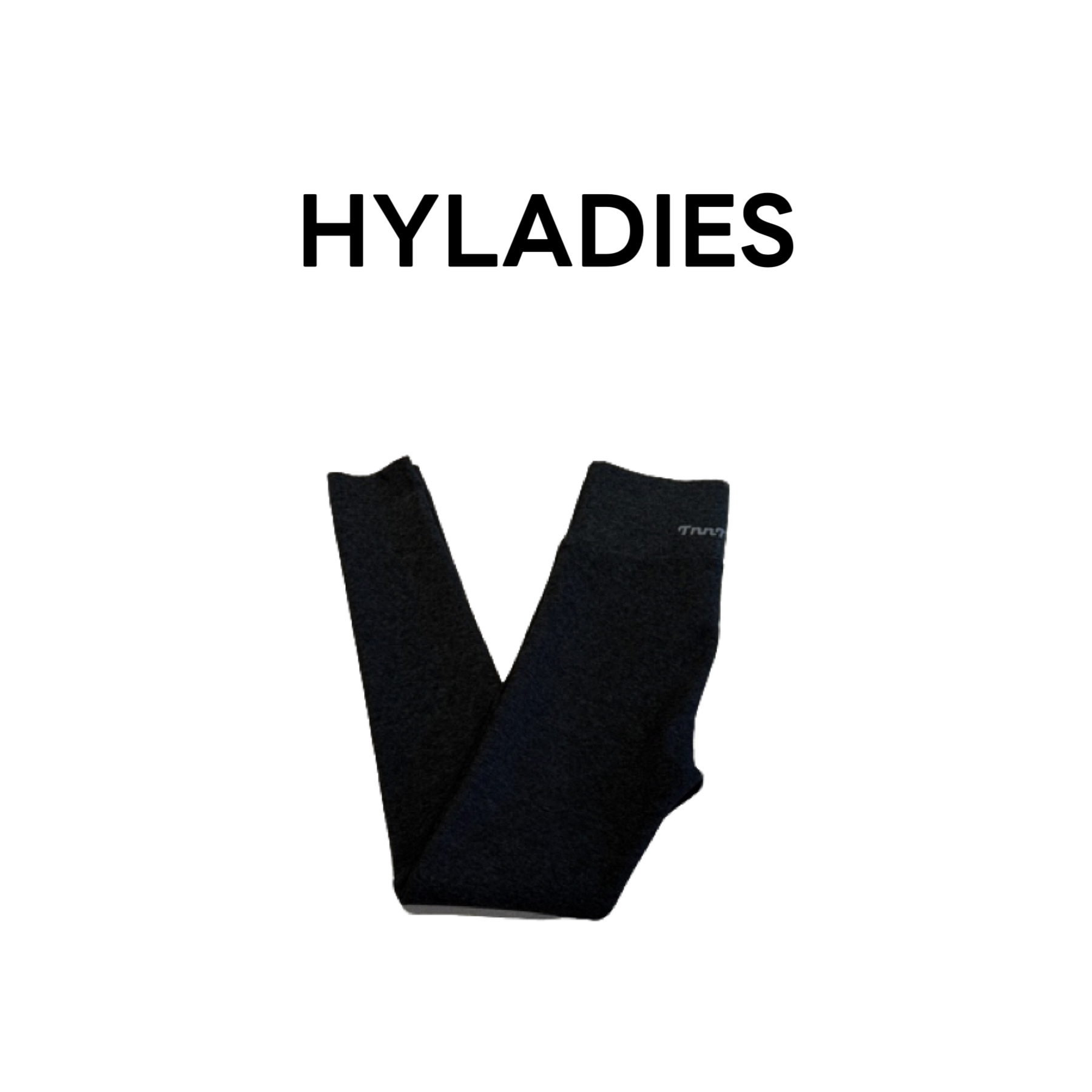 HYLADIESWEAR  『莱卡轻塑裤』冬款加绒加厚螺纹莱卡棉可外穿轻塑裤