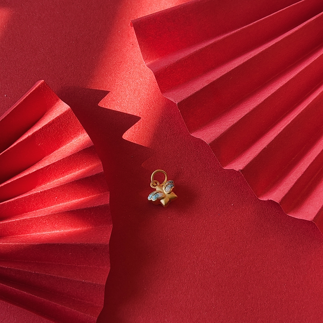 足金999（天使星星蓝）投资金条存黄金悦己送礼首选