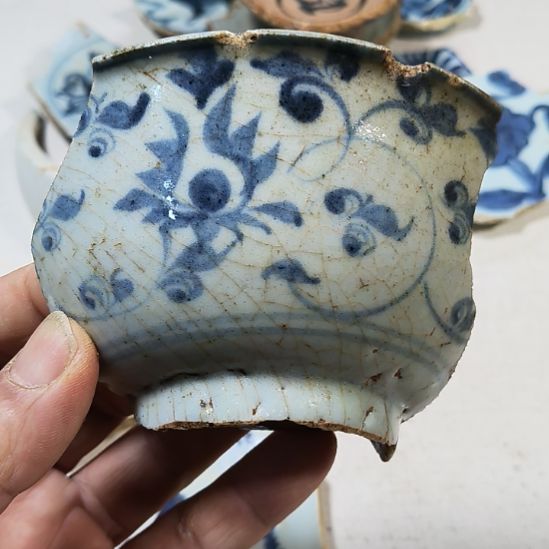 瓷片瓷片尺寸品相如图