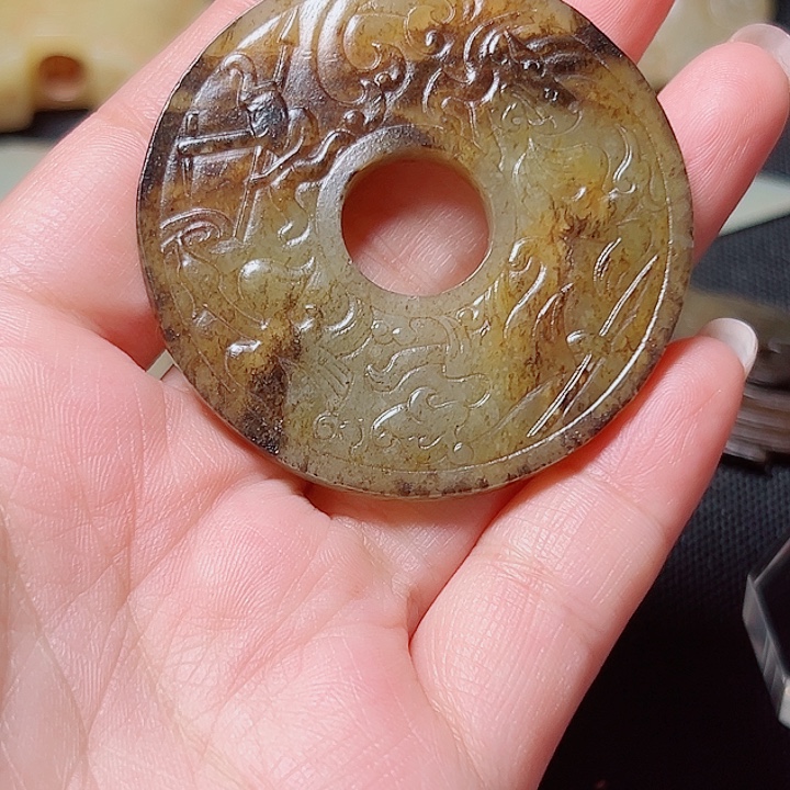 手***5和田玉（糖玉）未镶嵌挂件你好你好你好你好你好