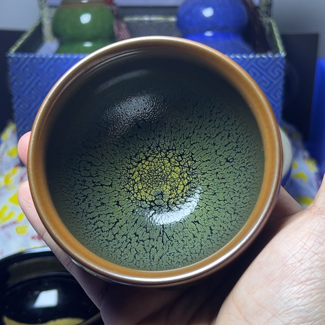 茶盏建阳建盏喝茶主人杯