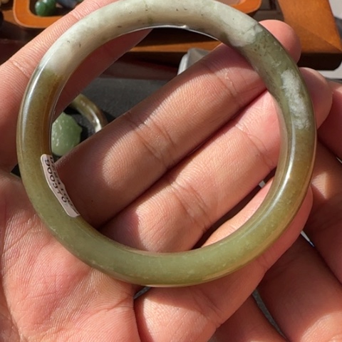 和田玉颈饰未镶嵌内径55.8