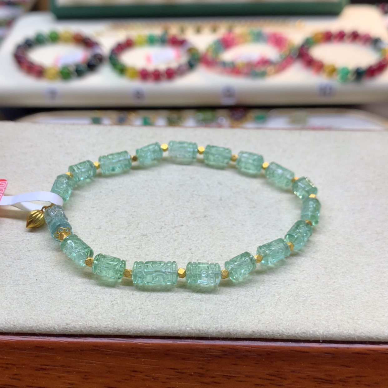 【闪购商品】碧玺手串未镶嵌碧玺5mm