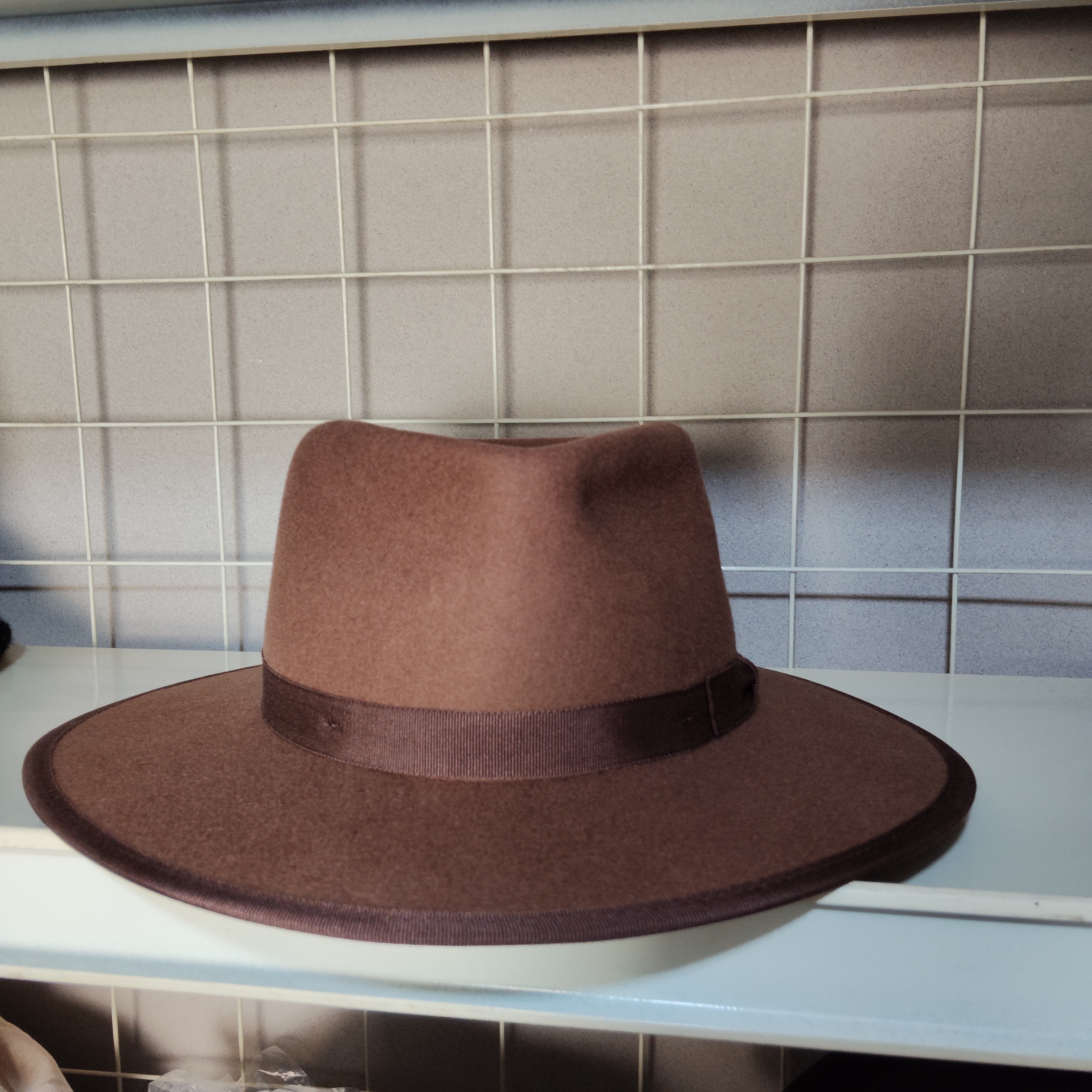 复古风经典爵士硬定型时尚礼帽