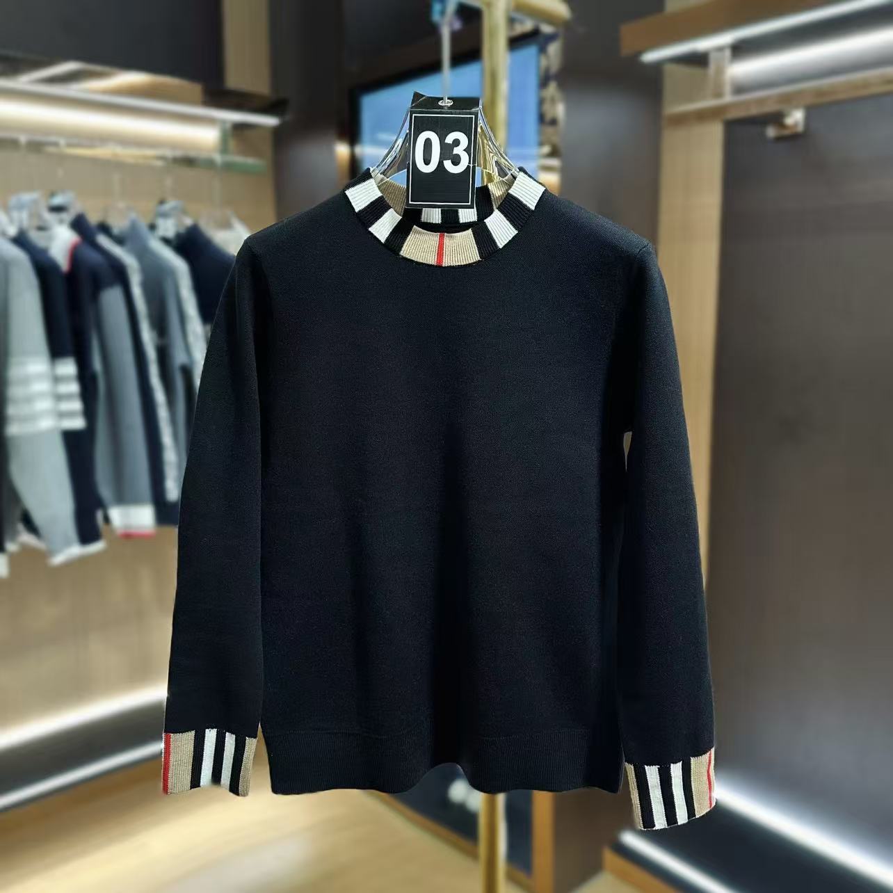 3号链接明星网红富人穿搭秋冬设计轻奢时尚百搭高级感毛衣7117