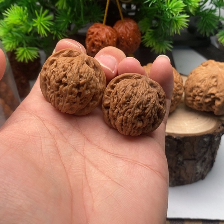 把件文玩核桃33全品四座楼