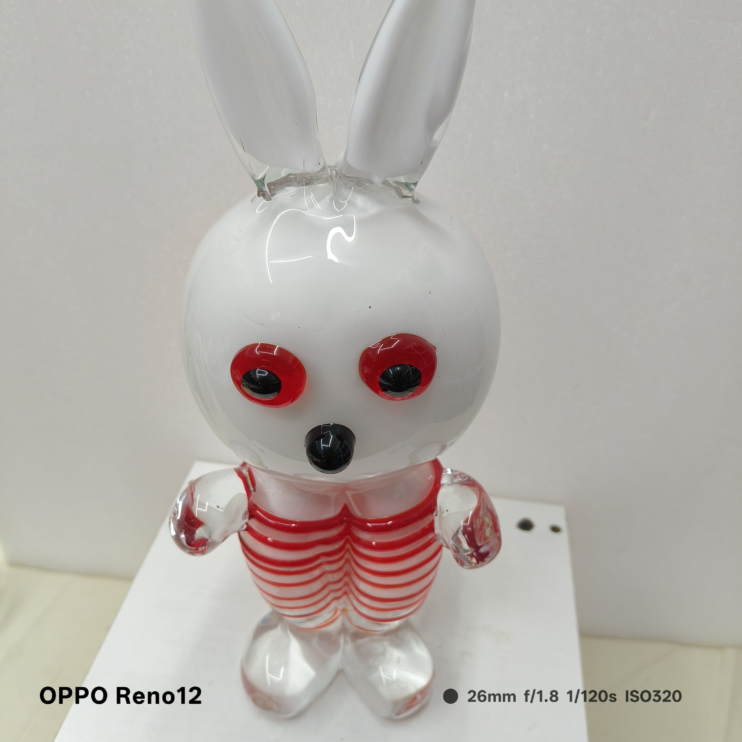 纯手工制作琉璃摆件兔子