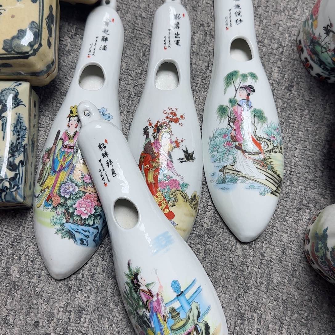 摆件瓷器的工艺技术水平