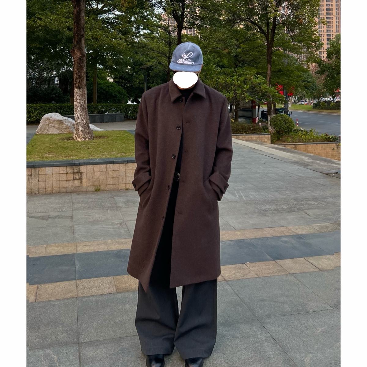 【C系列】「杰哥的大」毛呢长款大衣