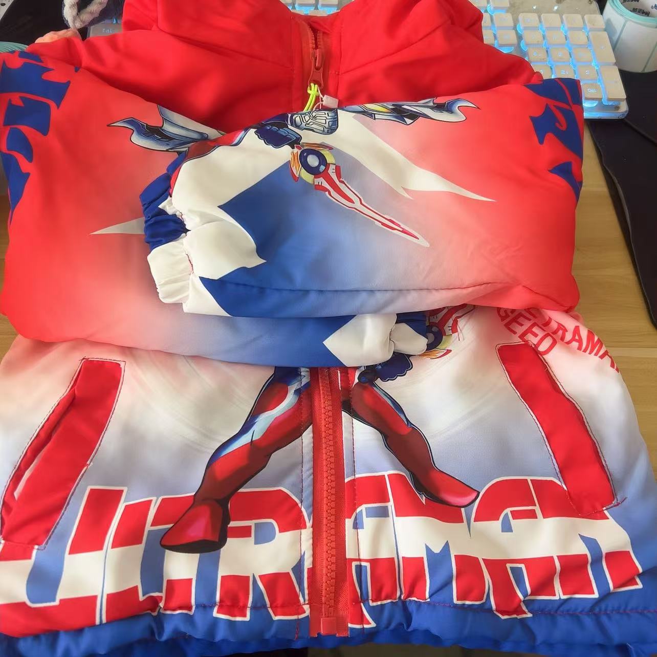 GG223 儿童卡通外套 加绒内里