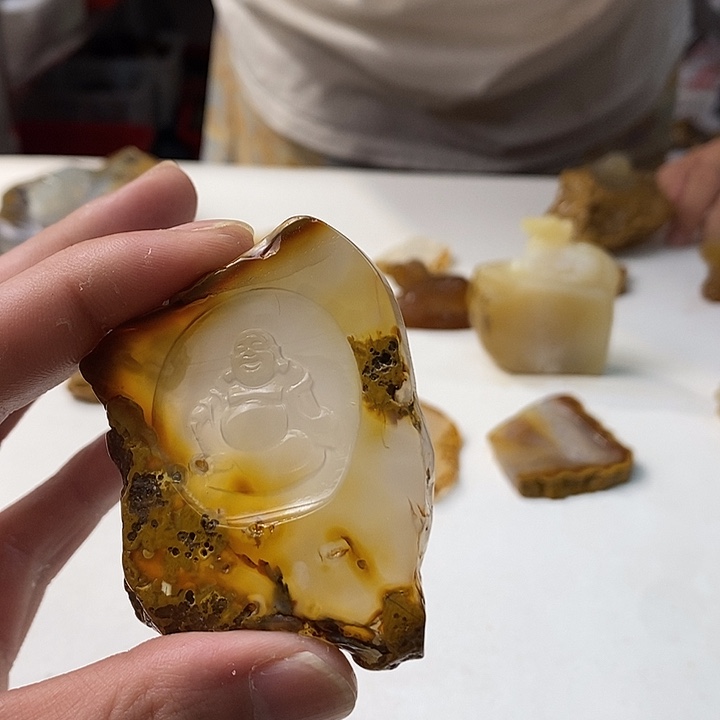 未镶嵌颈饰玛瑙/玉髓