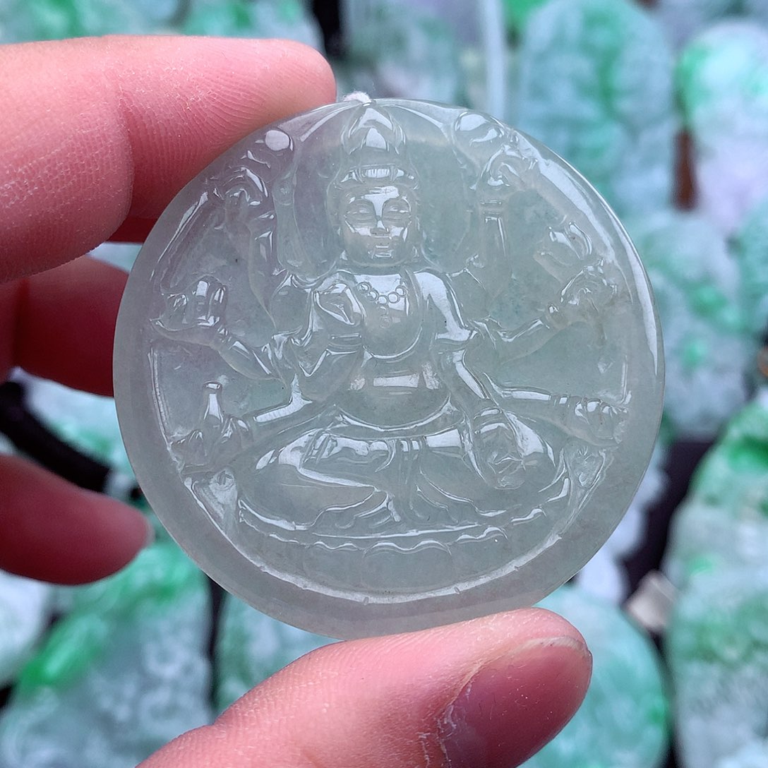 翡翠吊坠(不含链)未镶嵌