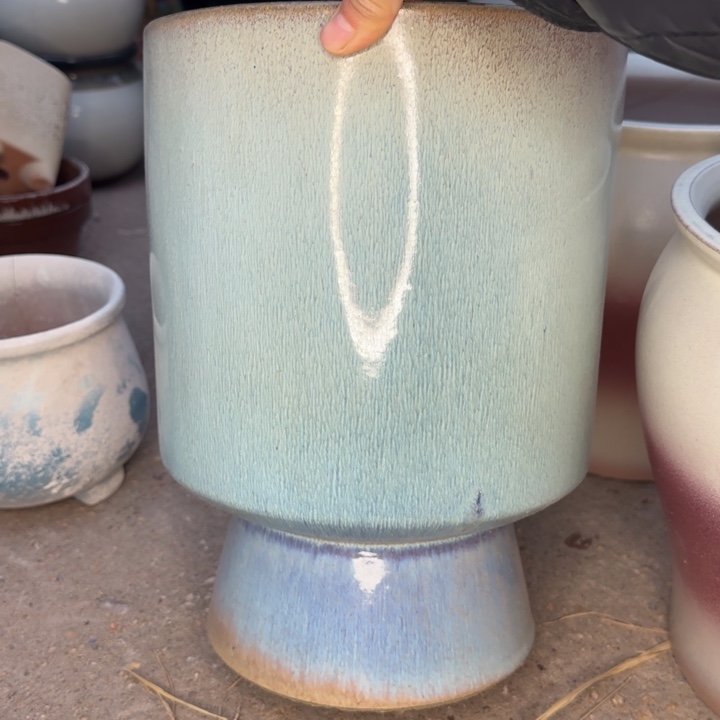 瑕疵花盆处理啦口22高30