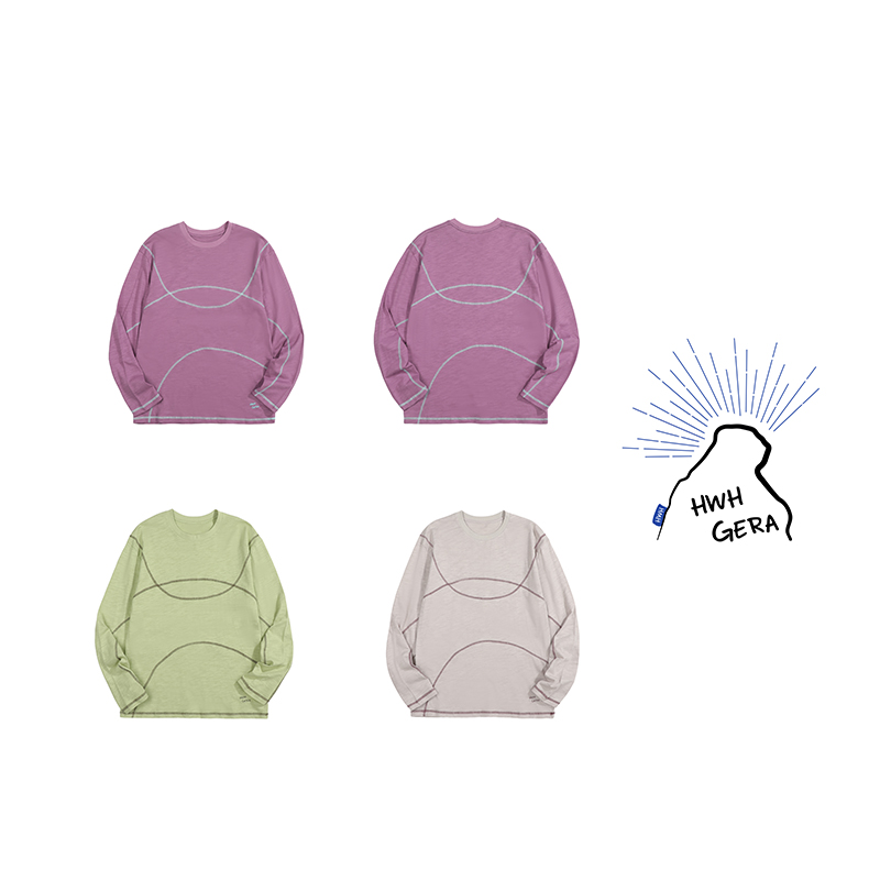 2638-Mountain Outdoor轻量化户外秋款百搭基础打底长袖上衣