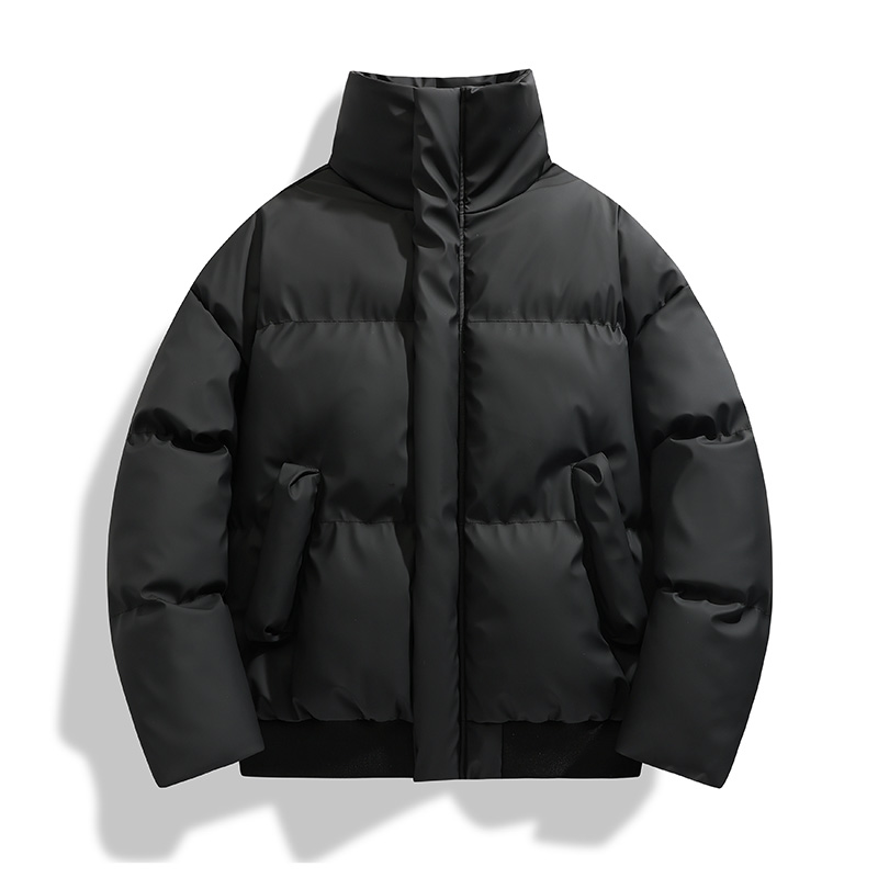 立领棉衣男冬季加厚保暖棉袄2025新款潮牌宽松百搭面包服防寒外套