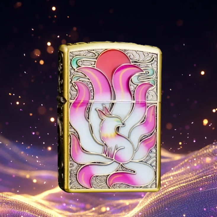ZORRO 夜光 九尾狐 防风打火机