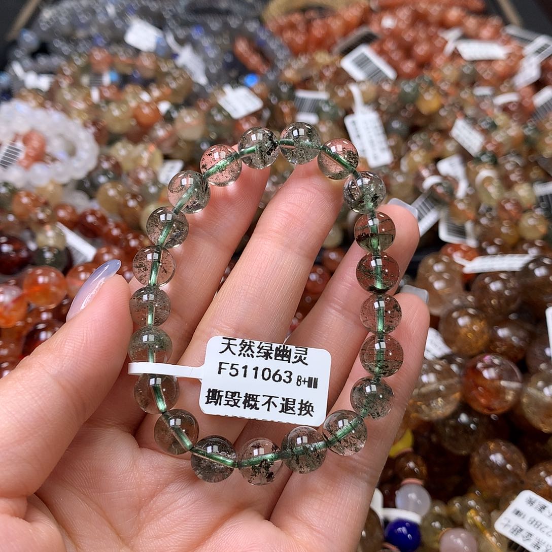 水晶手链未镶嵌，