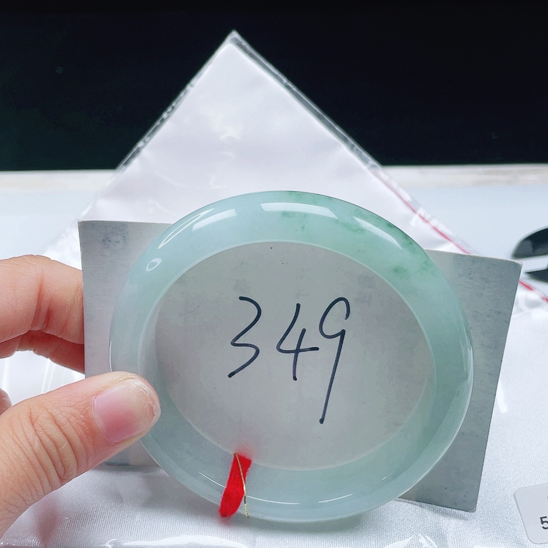 翡翠未镶嵌手镯58+正圈