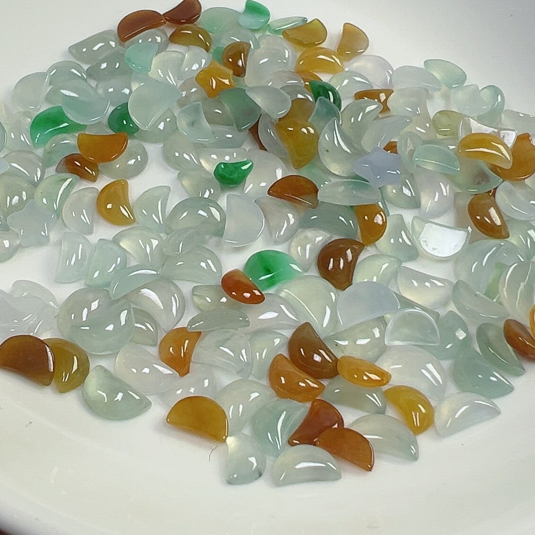 翡翠散珠月亮一个可以挑