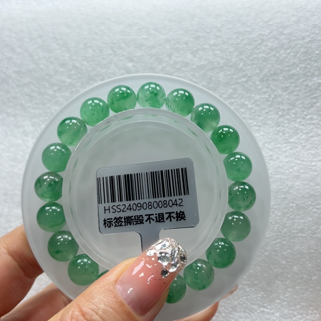 石英质玉手链未镶嵌偶***！+昕昕9