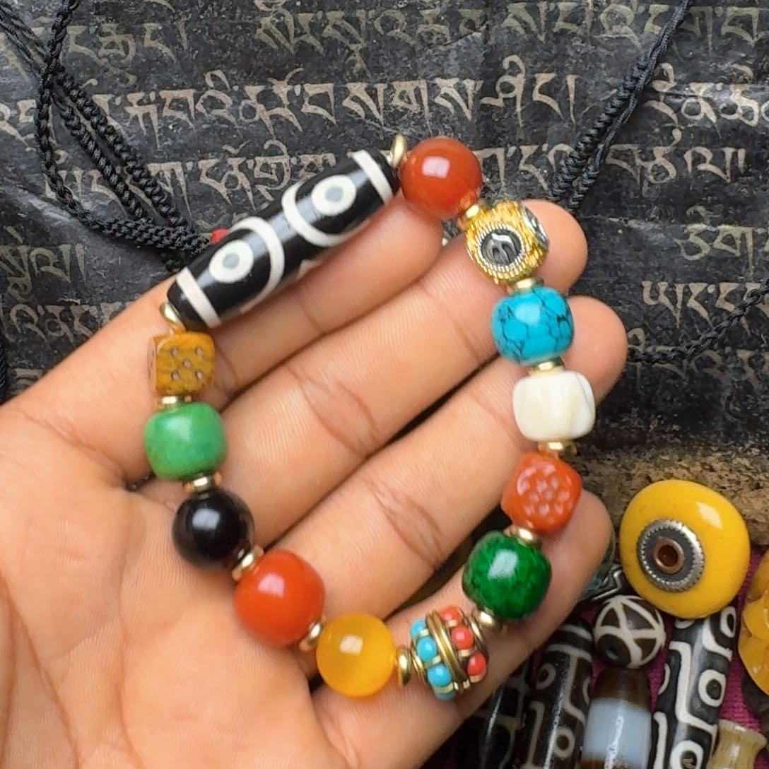 柏香籽/百香籽手串多宝