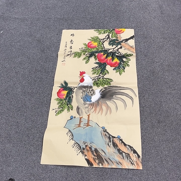 国画D国画作品单幅任发