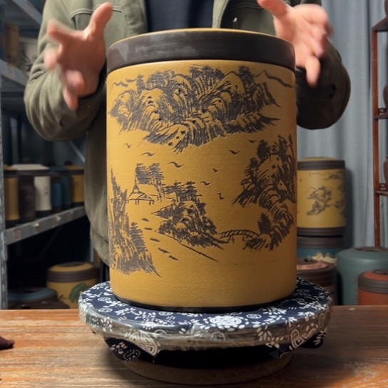 紫砂茶叶罐紫砂艺术